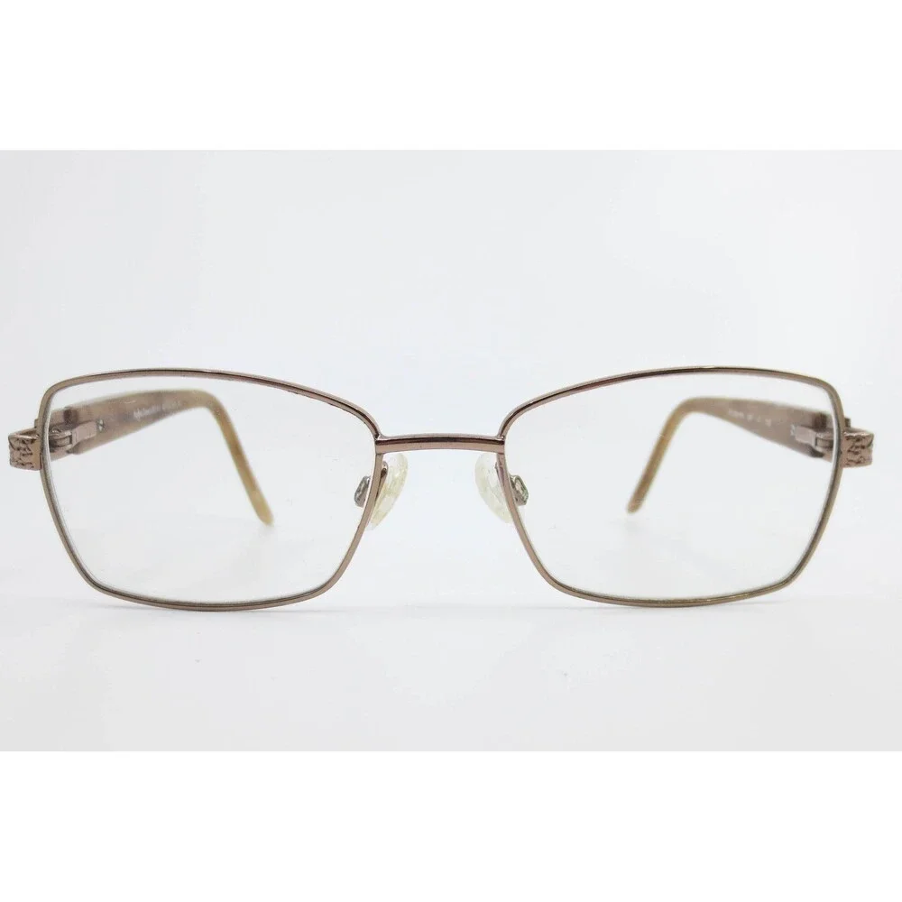 Sophia Loren Beau Rivage 79 Zyloware Eyeglasses Bronze Tan Crystal 097 135mm